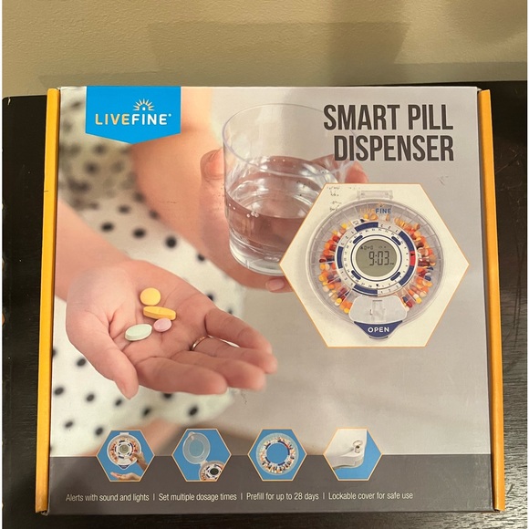Live Fine Smart Pill Dispenser - Picture 1 of 7